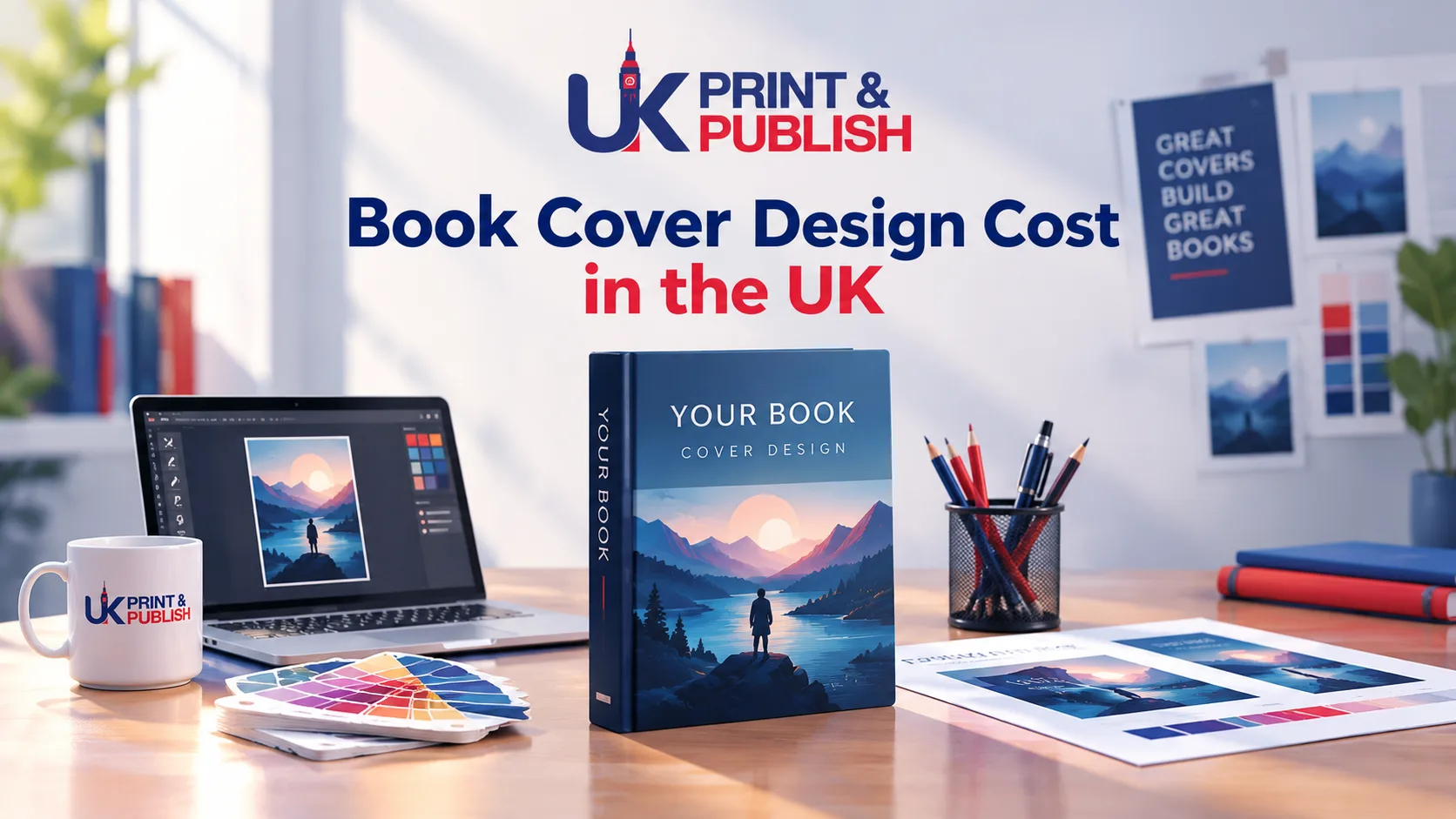 How Much Does Book Cover Design Cost in the UK?