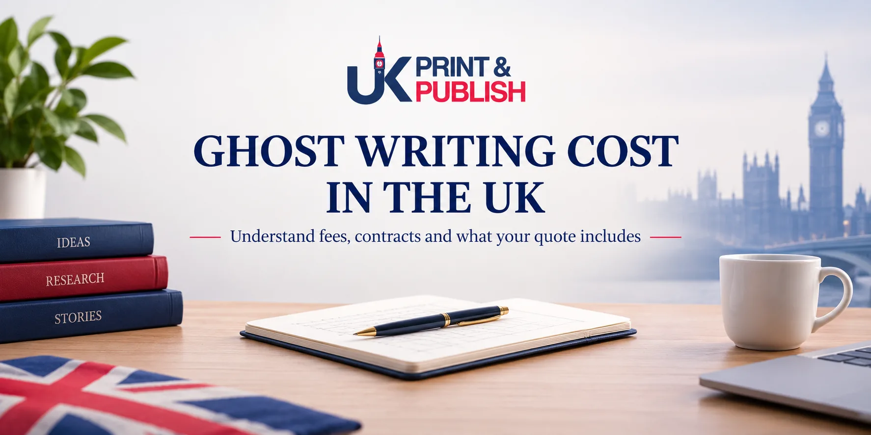 How Much Does Ghost Writing Cost in the UK?