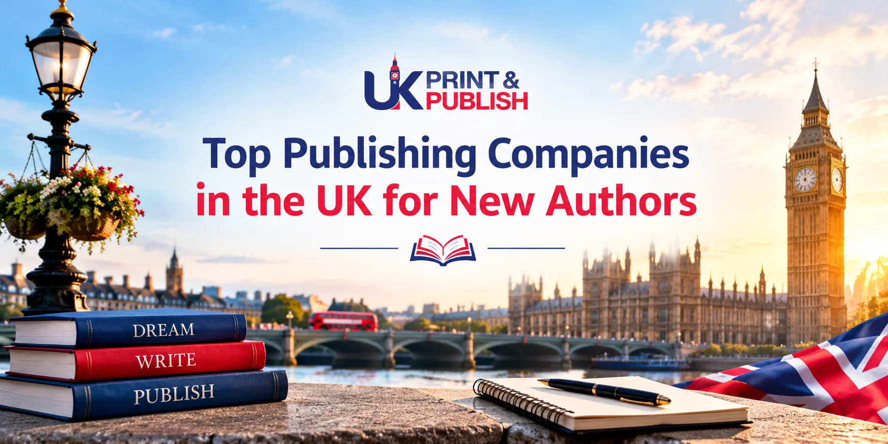 Top Publishing Companies in the UK for New Authors